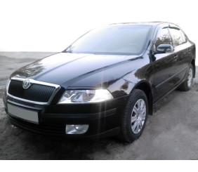 Вітровики LiftBack (4 шт, HIC) для Skoda Octavia II A5 2010-2013 рр