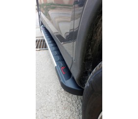 Бокові пороги RedLine V1 (2 шт., Алюміній) для Honda CRV 2012-2016 рр