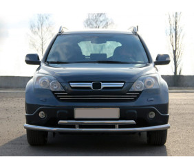 Передній захист ST018 (нерж.) для Honda CRV 2007-2011 рр