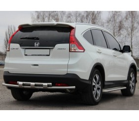 Задня дуга AK002-подвійний (нерж) для Honda CRV 2012-2016 рр