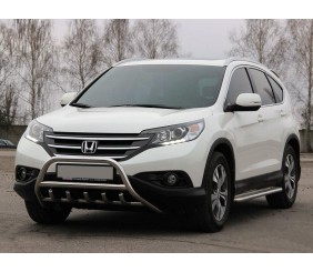 Передній захист WT003 (нерж.) для Honda CRV 2012-2016 рр