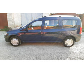 Рейлінги Хром Пластикові ніжки для Renault Logan MCV 2005-2013 рр