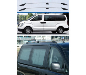 Рейлінг хром Металеві ніжки для Hyundai H300, H1, Starex 2008-2020 рр