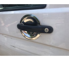 Накладки під ручки 4 штуки. Carmos - Турецька сталь для Volkswagen Touran 2010-2015 рр