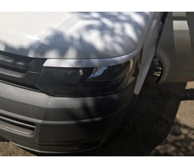 Вії для фар (2 шт, під фарбування) для Volkswagen T5 2010-2015 рр