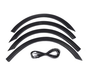 Накладки на арки (4 шт., чорний метал) для Mercedes Vito/V-class W447 2014- рр