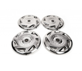 Ковпаки з нержавійки (4 шт) для Fiat Scudo 2007-2015 рр