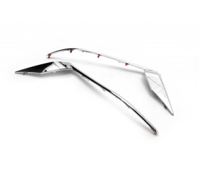 Вії на фари (2 шт., для LED) для Toyota Land Cruiser Prado 150 2009-2023 рр