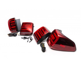 Задні LED ліхтарі (RED-Sequential) для Nissan Armada 2016-2024 рр