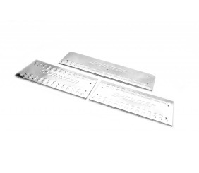 Накладки на внутрішні пороги OmsaLine (3 шт, нерж) для Mercedes Sprinter W901/902/903/904/905 1995-2006 рр