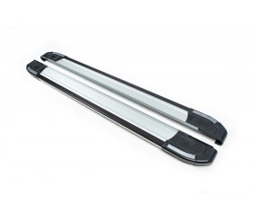 Бокові пороги Rainbow (2 шт., алюміній) для GreatWall Wingle 5 2006- рр