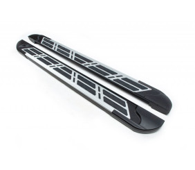 Бокові пороги Sunrise (2 шт., Алюміній) для Ford Kuga/Escape 2019- рр