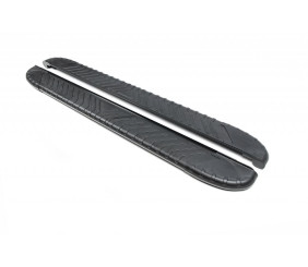 Бокові пороги Bosphorus Black (2 шт., Алюміній) для Dodge Nitro 2006-2011 рр