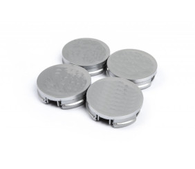 Ковпачки на диски 52/56мм V4 чорні (4 шт) для Toyota