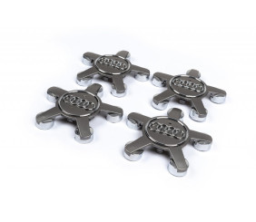 Заглушки у диски зірка (4 шт, ABS) для Ауди