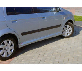 Бічні спідниці (під фарбування) для Hyundai Getz 2002- рр