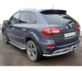 Задня дуга AK002-1 (нерж) для Renault Koleos 2008-2016 рр