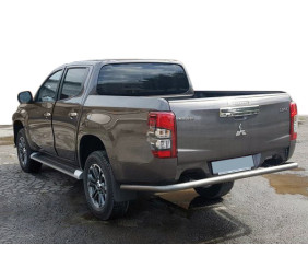 Задній захист AK005 (нерж) для Fiat Fullback 2016- рр