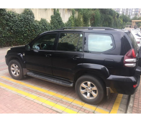 Рейлінги Skyport Black (2 шт) для Toyota Land Cruiser Prado 120 2002-2009 рр