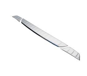 Накладка на задній бампер Carmos (нерж) для Mazda CX-3 2015- рр