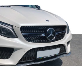 Тюнінг решітка радіатора (Diamond Black) Без камери для Mercedes GLE coupe C292 2015-2019 рр
