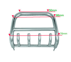 Кенгурятник QT006 (нерж.) для Suzuki XL7 1998-2006 рр