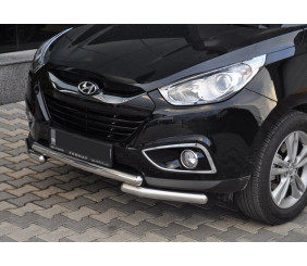 Передня дуга ST014-1 (нерж.) для Hyundai IX-35 2010-2015 рр