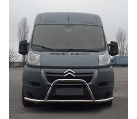 Передня дуга ST019 (нерж.) для Fiat Ducato 2006-2025 рр