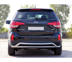 Задня дуга AK007-2 (нерж.) для Kia Sorento II XM 2009-2014 рр