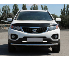 Передній захист ST008 (2010-2013, нерж.) для Kia Sorento II XM рр