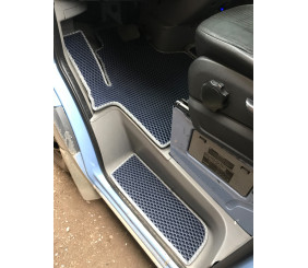 Килимки на пороги (3 шт, EVA, чорні) для Mercedes Sprinter W906 2006-2018 рр