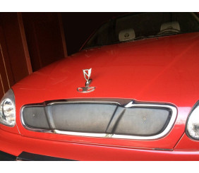 Зимова накладка на решітку (верхня) Матова для Daewoo Lanos 1998-2017 рр