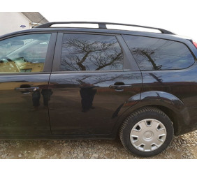 Алюмінієві рейлінги (Caravan, Чорні) для Ford Focus II 2008-2011 рр