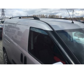рейлінги чорні Maxi, Металеві ніжки для Fiat Doblo II 2010-2022 рр