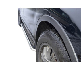 Бокові пороги Maydos V2 (2 шт., нерж) для Mazda CX-5 2012-2017 рр