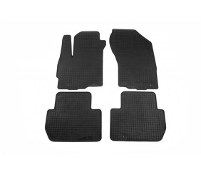 Гумові килимки (4 шт, Polytep) для Peugeot 4007 2007-2013 рр