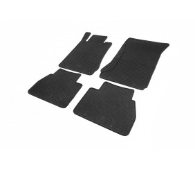 Гумові килимки (4 шт, Polytep) для Mercedes E-сlass W210 1995-2002 рр