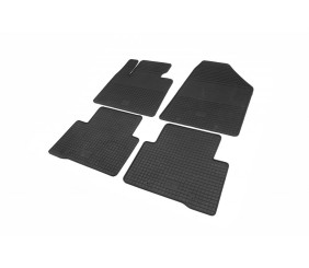 Гумові килимки (4 шт, Polytep) для Hyundai Santa Fe 3 2012-2018 рр