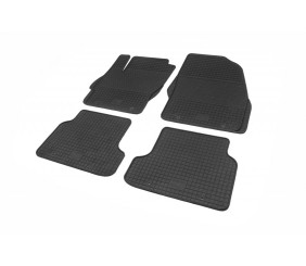Гумові килимки (4 шт, Polytep) для Ford Focus II 2008-2011 рр