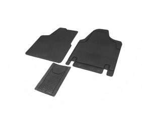 Гумові килимки (3 шт, Polytep) для Peugeot Expert 2007-2016 рр