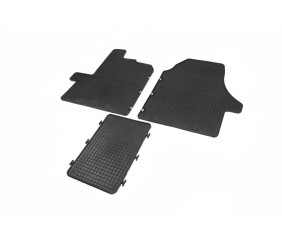 Гумові килимки (2 шт, Polytep) для Peugeot Boxer 2006-2025 рр