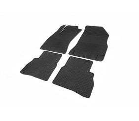 Гумові килимки (4 шт, Polytep) для Fiat Doblo II 2010-2022 рр