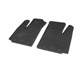 Гумові килимки (2 шт, Polytep) для Fiat Doblo I 2005-2010 рр