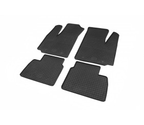 Гумові килимки (4 шт, Polytep) для Fiat Doblo I 2005-2010 рр
