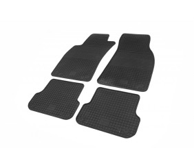 Гумові килимки (Budget, гума) для Ауди A6 C6 2004-2011 рр