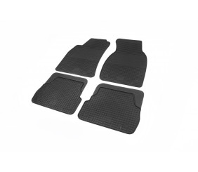 Гумові килимки (4 шт, Polytep) для Ауди A6 C5 1997-2001 рр