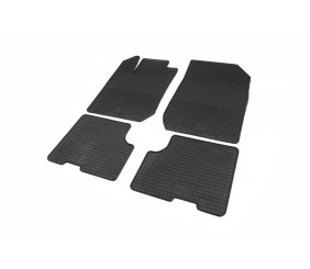 Гумові килимки (4 шт, Polytep) для Renault Logan II 2013-2022 рр