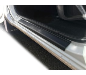 Накладки на пороги DDU (2 шт., пласт) для Renault Kangoo 2008-2020 рр