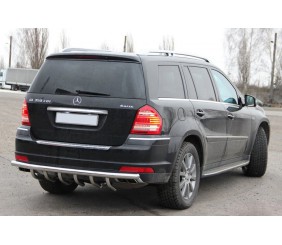 Задня дуга AK-style (нерж) для Mercedes GL сlass X164 2006-2012 рр