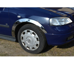 Накладки на арки (4 шт, нерж) для Opel Astra G classic 1998-2012 рр